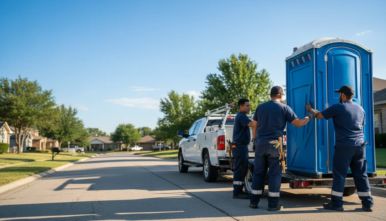 Portable Toilet Rental in Colchester, IL near me